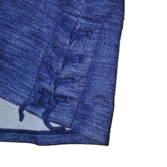 CAT & JACK Blue Dress with Colorful Cat Patch - Picture 3 of 5